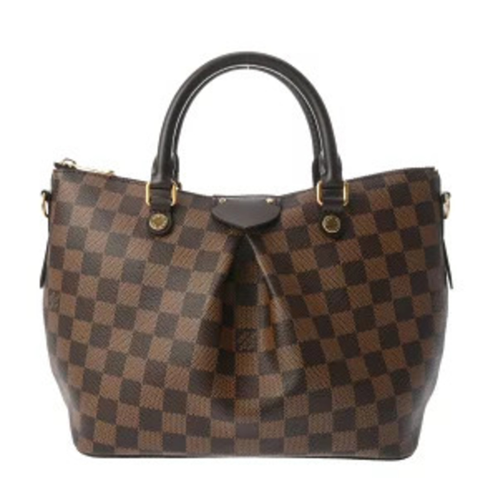 Louis Vuitton Damier Siena Ebene Brown Canvas Handbag